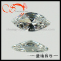 2.5x5mm horse eye shape white cz loose stones(CZMQ0020-2.5X5mm)